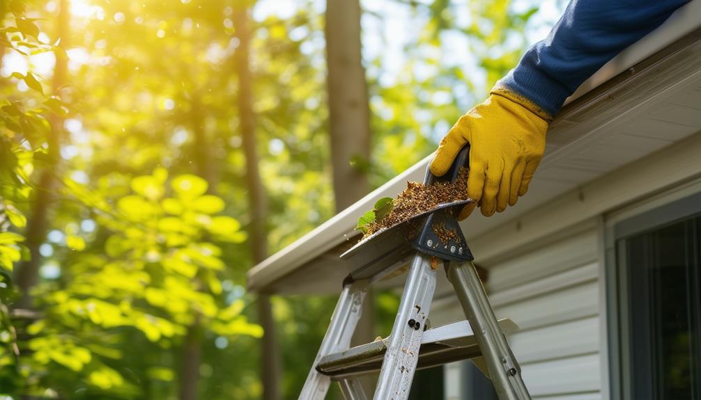 clean gutters prevent damage