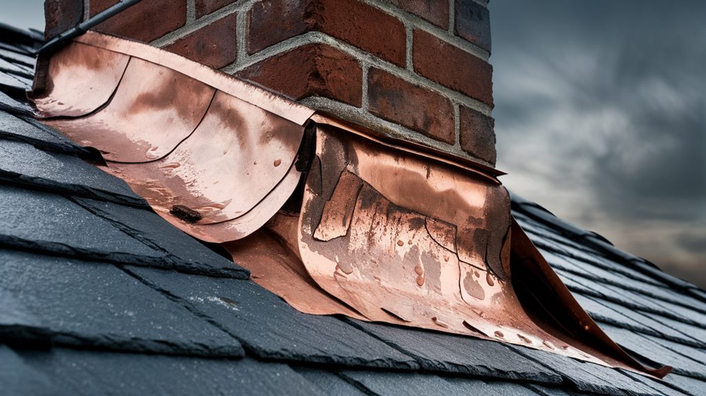 roof flashing needs repair