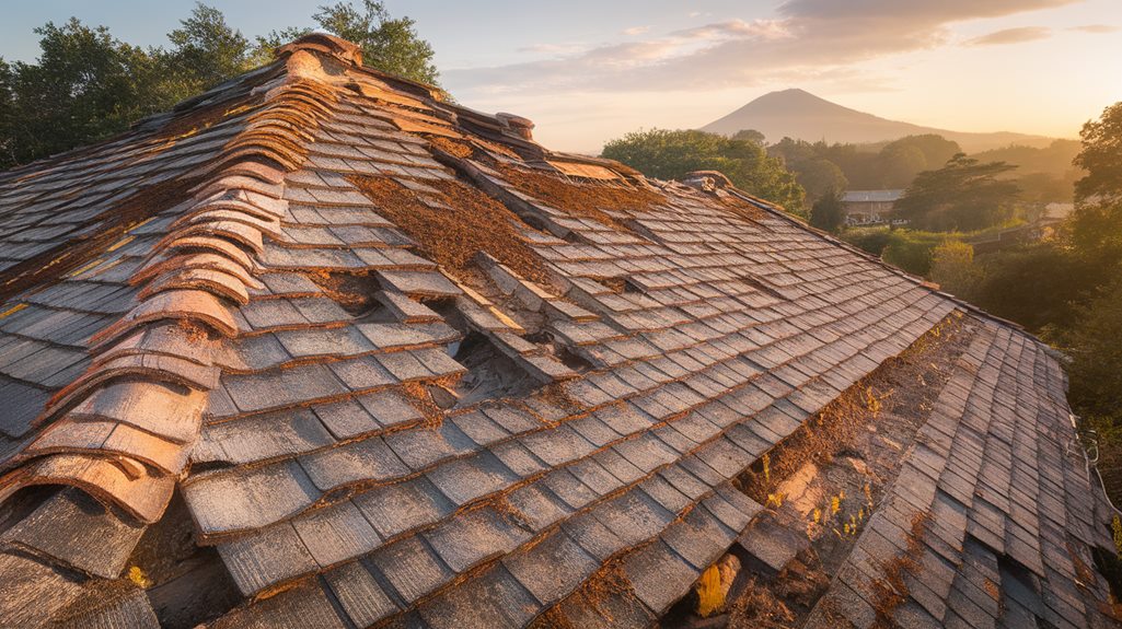 roof maintenance on skyline drive