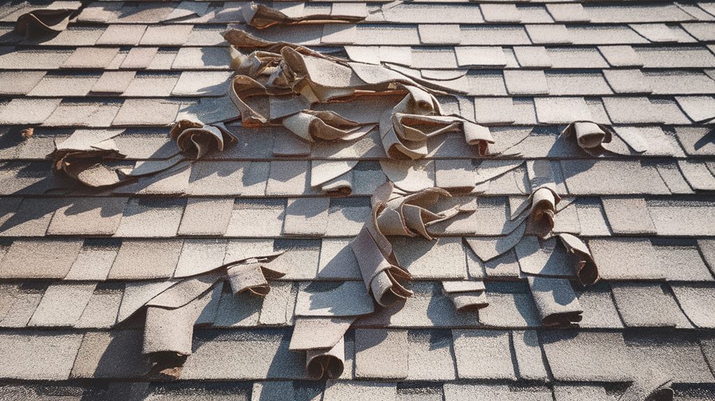 uv damage on shingles